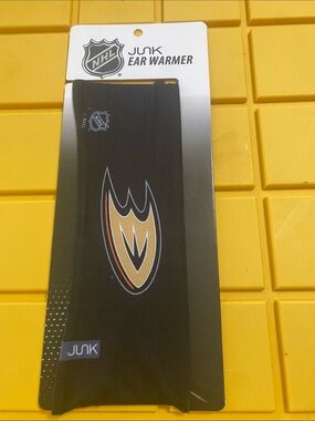 NHL Anaheim Ducks Black and Gold Ear Warmer by Junk